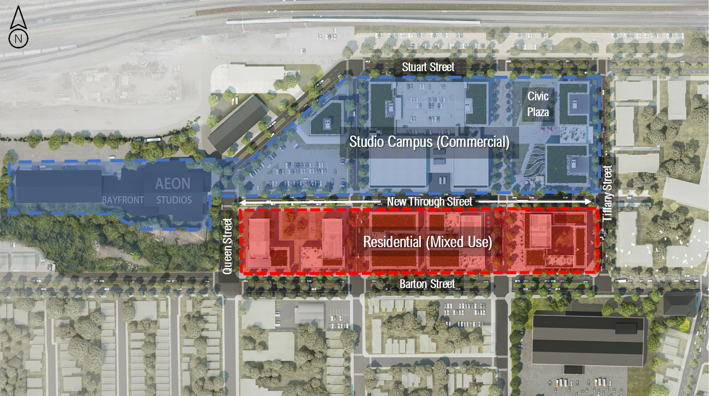 Bayfront Studio District Preliminary Concept Plan