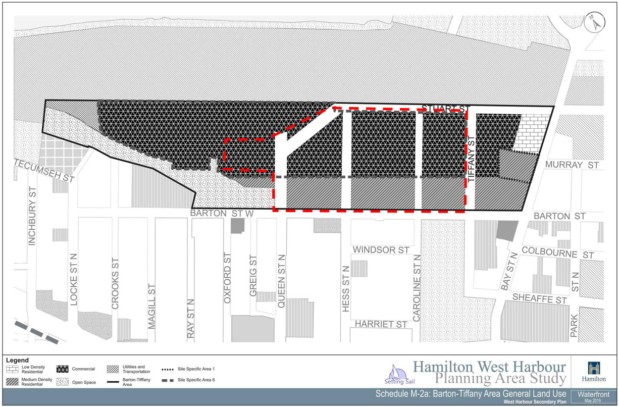 Barton-Tiffany Land Use, West Harbour Secondary Plan
